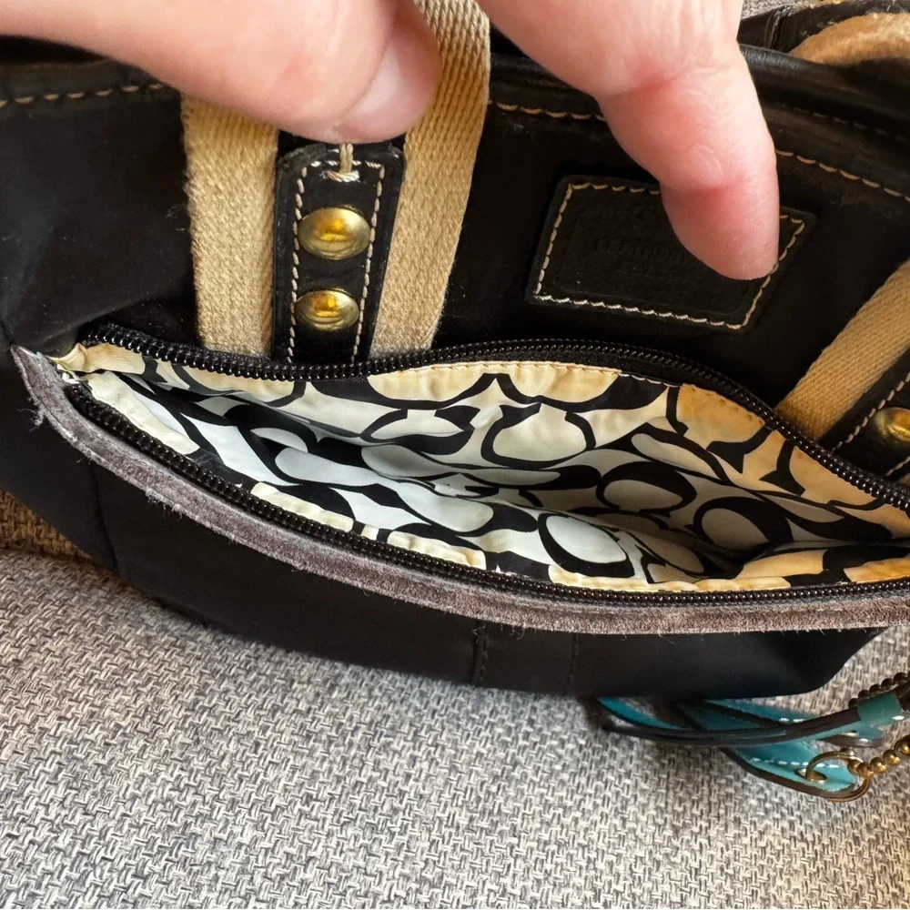 Coach Hampton Mini Tote Bag - Picture 8 of 13